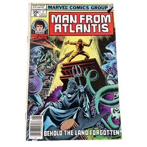 Marvel Comics Man From Atlantis #7 Aug 1978 Adventure Series Bagged Boarded